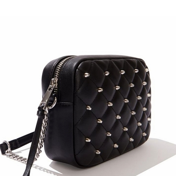 Rebecca Minkoff Quilted Studded Crossbody New With Tags - Picture 2 of 6